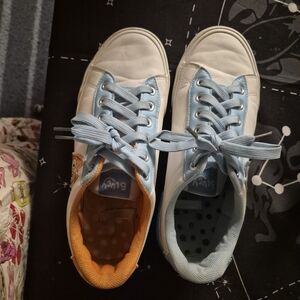 Bluey Shoes with White Accents